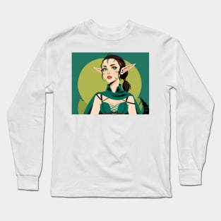 Nissa Revane  - Pop Art Planeswalkers Long Sleeve T-Shirt